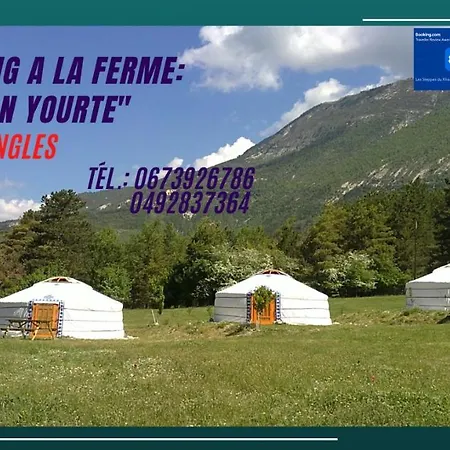 Camping Verdon Yourtes à La Ferme